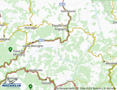 MICHELIN-Landkarte Renno - ViaMichelin