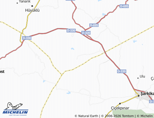 Mappa MICHELIN Koruyaka - ViaMichelin