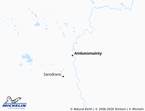 MICHELIN Ambatomainty map - ViaMichelin