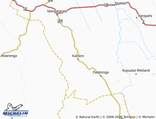 Mapa MICHELIN Kaihere - ViaMichelin