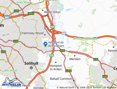 Mapa MICHELIN Little Packington - ViaMichelin