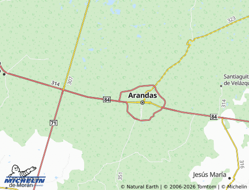 Mapa MICHELIN Rinconada de Los Vázquez - ViaMichelin