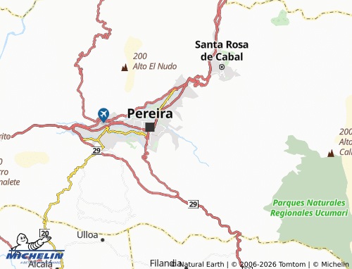 Carte MICHELIN Arboleda del Río - ViaMichelin