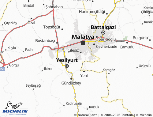Mapa MICHELIN Tecde - ViaMichelin