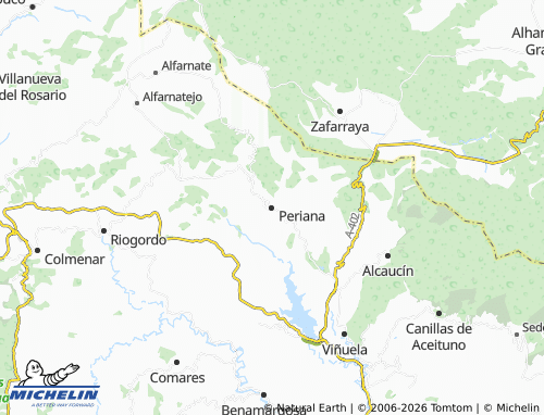 MICHELIN-Landkarte Periana - ViaMichelin