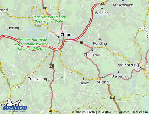 MICHELIN Kühberg map - ViaMichelin