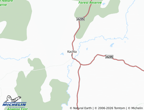 Kaart MICHELIN Kachia - ViaMichelin