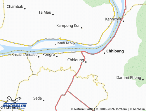 Mapa MICHELIN Han Chey - ViaMichelin
