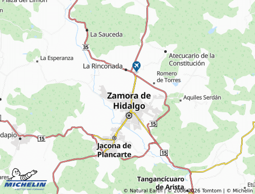 MICHELIN La Pradera map - ViaMichelin