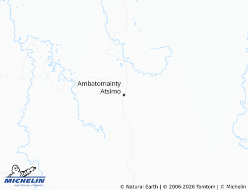 Carte MICHELIN Ambatomainty Atsimo - ViaMichelin