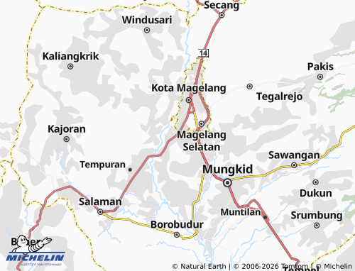 Carte MICHELIN Banyurojo - ViaMichelin