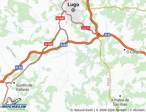 MICHELIN Argonde map - ViaMichelin