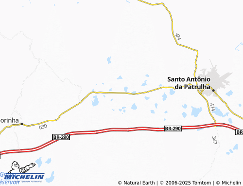 MICHELIN Miraguaia map - ViaMichelin