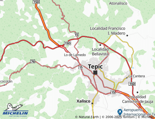 MICHELIN Localidad 16 de Septiembre map - ViaMichelin