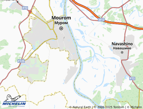 MICHELIN Karacharovo map - ViaMichelin