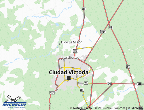 Mapa MICHELIN Los Lagos - ViaMichelin
