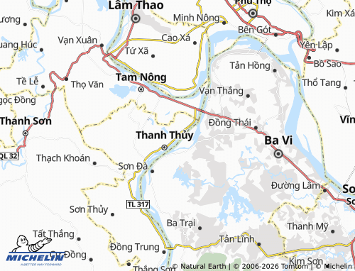 Mapa MICHELIN Xuân Lộc - ViaMichelin