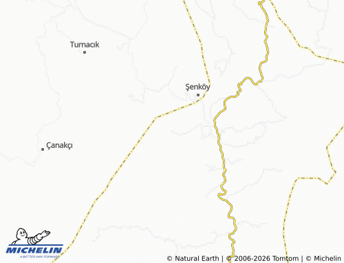 MICHELIN İnkaya map - ViaMichelin