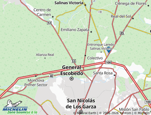 Mappa MICHELIN Villas del Jaral - ViaMichelin