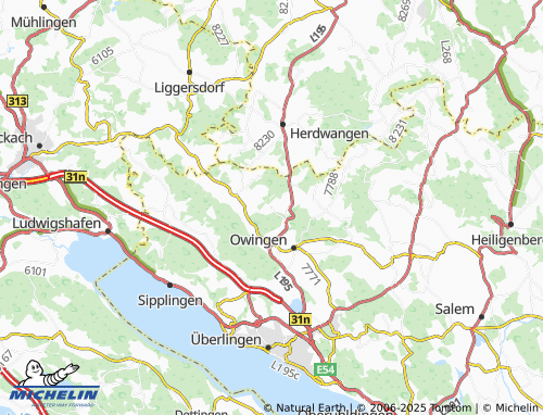 MICHELIN-Landkarte Unterbach - ViaMichelin