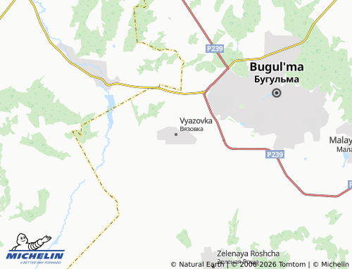 MICHELIN-Landkarte Vyazovka - ViaMichelin