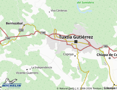 Mappa MICHELIN Loma Bonita - ViaMichelin