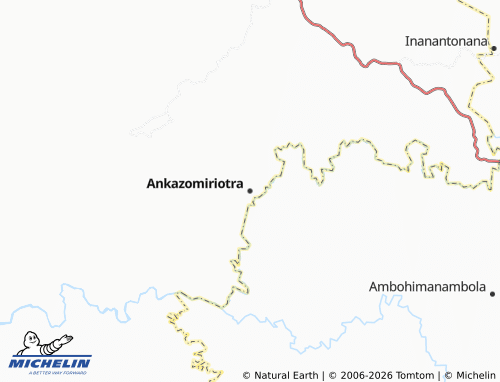 Mapa MICHELIN Ankazomiriotra - ViaMichelin