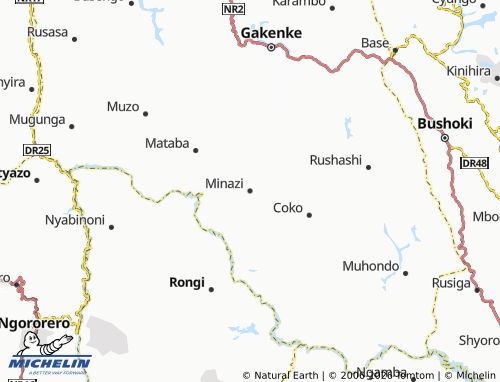 Mapa MICHELIN Minazi - ViaMichelin