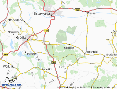 Mappa MICHELIN Merzdorf - ViaMichelin