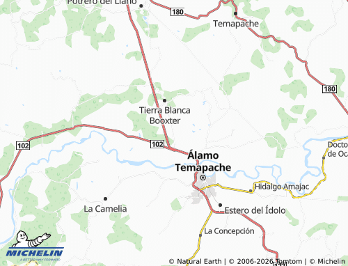 Mapa MICHELIN El Guayabo - ViaMichelin