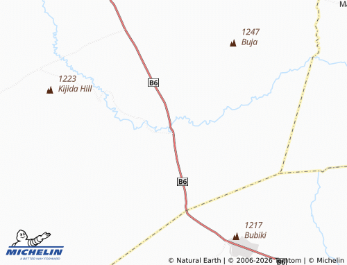 MICHELIN Ilula map - ViaMichelin