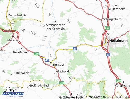 MICHELIN Fahndorf map - ViaMichelin