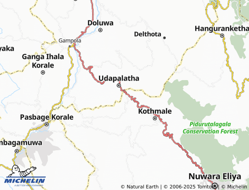 MICHELIN Nawa Kadadora map - ViaMichelin