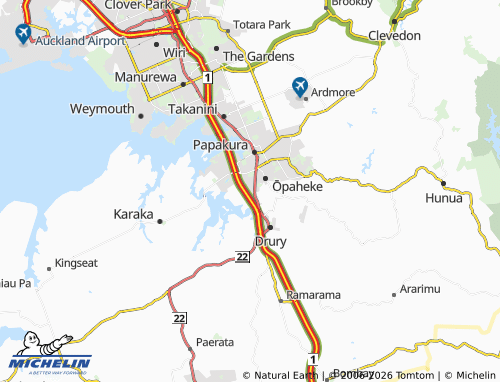 Mapa MICHELIN Rosehill - ViaMichelin