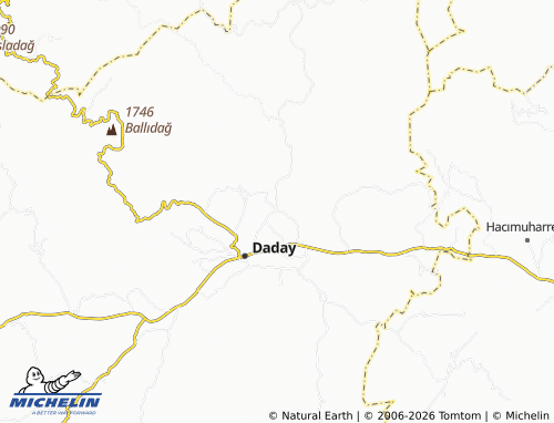 MICHELIN Budaklı map - ViaMichelin