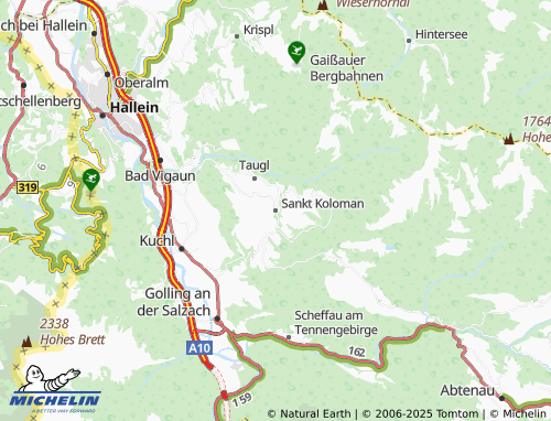 Mappa MICHELIN Sankt Koloman - ViaMichelin