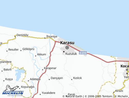 MICHELIN Kabakoz map - ViaMichelin