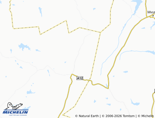 Mappa MICHELIN Umvukwe Ranche Estate - ViaMichelin