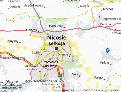Mapa MICHELIN Chrysaliniotissa - ViaMichelin