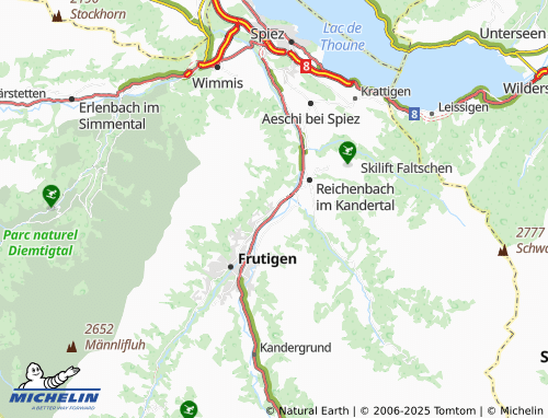 MICHELIN Buchholz map - ViaMichelin