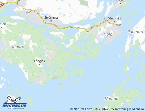 MICHELIN Gläntan map - ViaMichelin