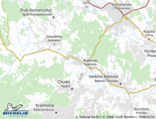 Mappa MICHELIN Cheresh - ViaMichelin
