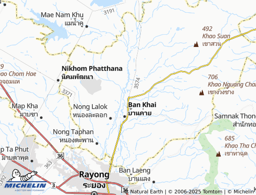 MICHELIN Bang But map - ViaMichelin