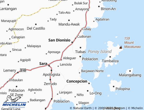 MICHELIN Santol map - ViaMichelin