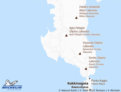 MICHELIN Archia map - ViaMichelin