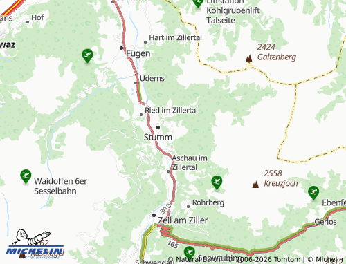 Mappa MICHELIN Stummerberg - ViaMichelin