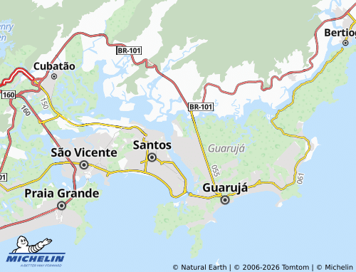 Mappa MICHELIN Itapema - ViaMichelin