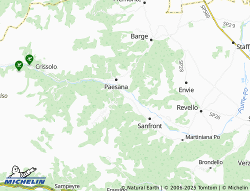 Kaart MICHELIN Morena - ViaMichelin