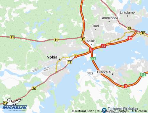 Carte MICHELIN Maatiala - ViaMichelin