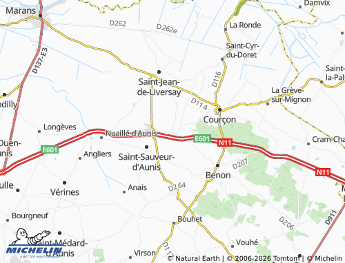 Mapa MICHELIN Ferrières - ViaMichelin